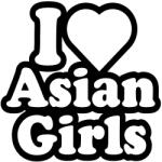  I Love Asian Girls tuning matrica