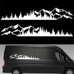  Lakókocsi matrica készlet 2 db 130 cm