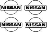  Nissan felni matrica (4 db)