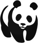  Panda állat "2" matrica