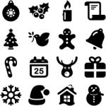  Karácsonyi díszek matrica