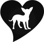  Love Chihuahua "1" matrica