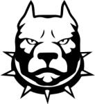  Mérges Pitbull fej matrica