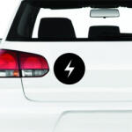  Villám jel 1 matrica