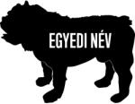  Egyedi neves Angol bulldog matrica