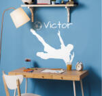  Focista matrica fiúnak egyedi névvel