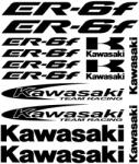 Kawasaki ER-6F matrica szett