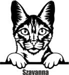  Szavanna macska matrica