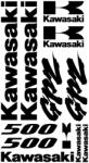  Kawasaki GPZ 500 matrica szett