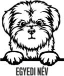  Máltai matrica egyedi névvel