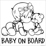  Baby on Board "15" autómatrica