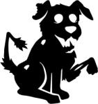  Zombi kutyus matrica