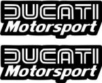  Ducati motorsport matrica készlet
