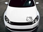  Ideges Hello Kitty tuning matrica (30x40 cm)