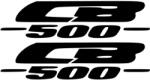 Honda CB500 matrica készlet