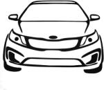  Kia RIO "1" matrica