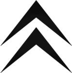  Citroen gyári embléma matrica