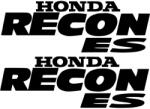 Honda Recon ES matrica készlet