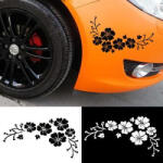  Virágos dísz (30x14 cm) tuning matrica