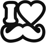  I Love bajusz autómatrica