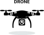  Piktogram kamerás drón