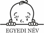  Egyedi neves fiú baba matrica