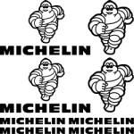 Michelin szponzor matrica szett