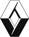  Renault embléma matrica