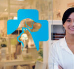  Állatpatika matrica kirakatra