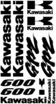  Kawasaki GPZ 600 matrica szett