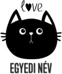  Love Macska matrica egyedi névvel