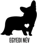  Egyedi neves Welsh Corgi matrica