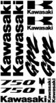  Kawasaki GPZ 750 matrica szett