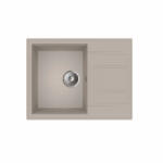  MILO RETTO 65x50 gránit mosogató Pure sand színben (RET-P-1KKO)