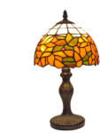 Tiffany Lighting TIF-1153 Tiffany asztali lámpa, búra átmérő 20cm (x16180rt)