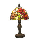 Tiffany Lighting TIF-1154 Tiffany asztali lámpa, búra átmérő 20cm (8-608541rt)