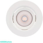 Redo Group 70420 PT 08 billenthető, d9cm, 4000K, 580lm mennyezetbe építhető lámpa (70420)