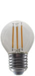 Rábalux 4W 2700K 470Lumen Kisgömb izzó forma E27 filament LED fényforrás (79050)