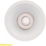 Smarter 70444 PT 09 fix, d8, 1cm, 3000K, 500lm mennyezetbe építhető lámpa (70444)