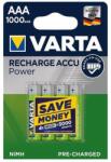 VARTA Akkumulátor mikro VARTA Power AAA előtöltött 4x1000 mAh (5703301404) - robbitairodaszer