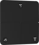 Hansgrohe ShowerSelect Comfort Q, rejtett szelep 3 készülékhez, fekete matt, HAN-15587670 (HAN-15587670)