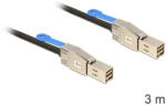 Delock Mini Sas Hd X 4 Sff 8644 Apa Mini Sas Hd X 4 Sff 8644 Apa Kábel, 3 M