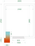 TEFCOLD CRNF2427WD