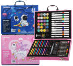 Extralink Művészeti festőkészlet, Kék űrhajós 88 darab