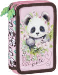 DERFORM Panda Mania 2 emeletes töltött tolltartó (DFM-PWDPA10)