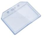 WALISEC RFIDCASEH beléptető kártya tartó tok, fekvő, áttetsző, rugalmas (WS-RFIDCASEH) (WS-RFIDCASEH)