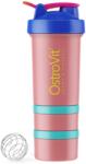 OstroVit Shaker Premium 450ml Miami Vibes Edition (blue-pink)