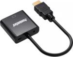 PremiumCord HDMI VGA/D-Sub + Jack Átalakító Fekete 20cm khcon-54 (khcon-54)