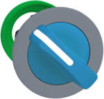 Schneider Electric Harmony XB5 - ZB5FD206C0 - panelbe süllyesztett műanyag választókapcsoló fej, Ø30, 2 állású, kék, szürke perem (ZB5FD206C0)