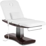physa Kozmetikai ágy - 3 motoros - 300 W - 200 x 75 x 66 - 91 cm - 175 kg - Fehér / barna (MONZA WHITE)